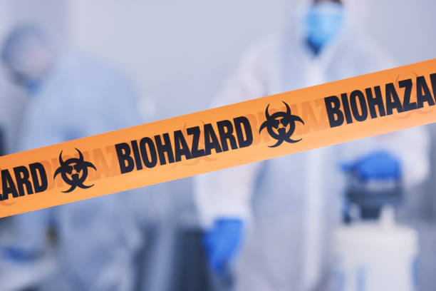 Professional Biohazard technician working in Comstock, NE